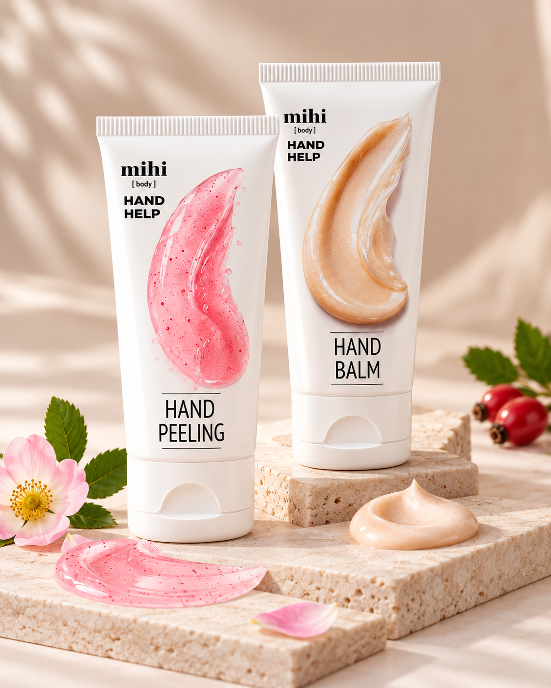 MIHI Hand Peeling και Hand Balm