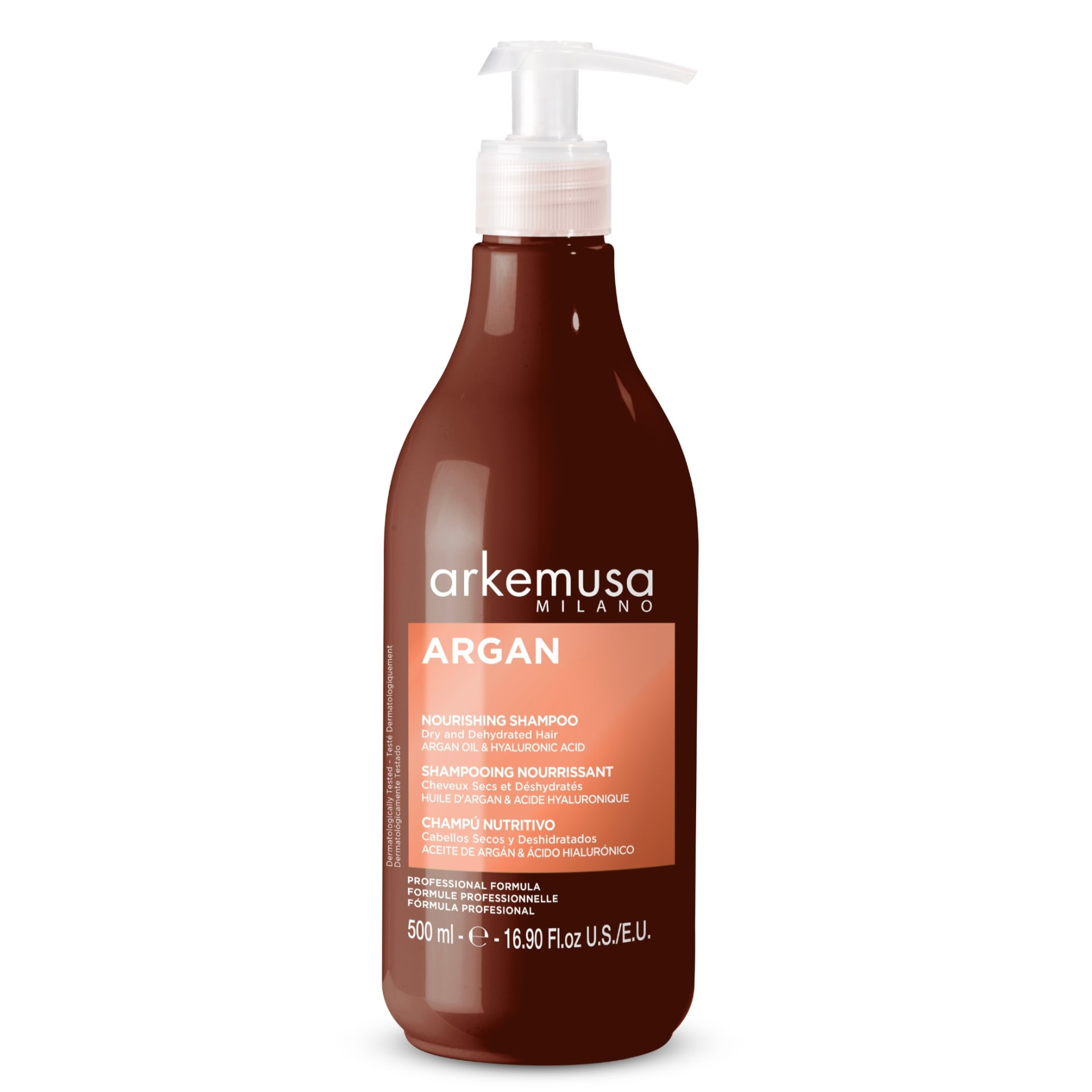 ARKEMUSA MILANO · ARGAN NOURISHING SHAMPOO 500 ml